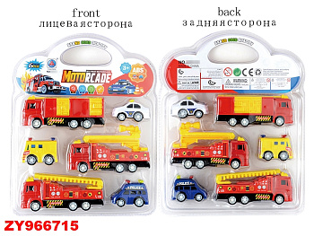 Набор спец.техники 278-10 (6шт) на листе