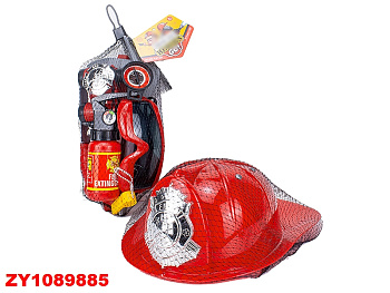 Набор пожарного 99081 с каской в сетке