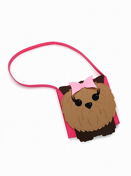 Сумочка д/игр (фетр) Собачка 1401006