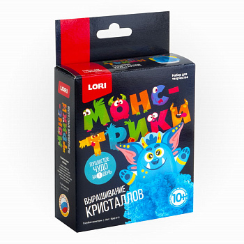 Выращивание кристаллов Монстрики Голубой монстрик Крф-015 (Колорит)