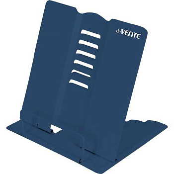 Подставка для книг deVENTE "School Blue-Grey" 8063536 сине-серая,метал.,15,4*15,2см,235гр.