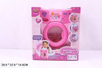 Стиральная машина 0924 (игрушка) на батар в/к (RU)