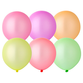 Набор Шаров 18" Неон ассорти 46см (25шт/уп) 1101-0011