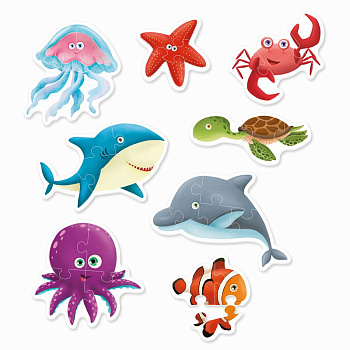 Пазл (30эл) Морские обитатели ET01-078