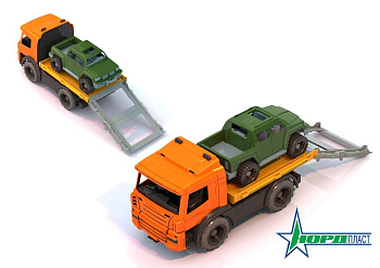 Спецтехника: Эвакуатор с машиной 205_NP (Нордпласт)