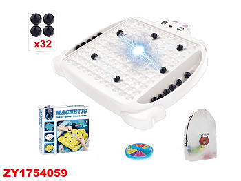 Магнитная мозаика 667-2B (32шарика) Шашки-шарики в/к