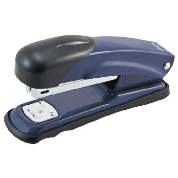 Степлер №24/6, 26/6 25л. deVENTE Liquid Metal 4142334 металл., синий металлик, к