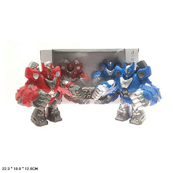 Набор роботов 80828-5A боксеры (2шт) 22см в/к