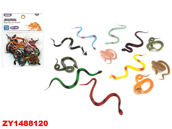 Набор "Змеи" YX-C281-4 (12шт) в пакете