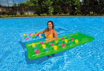 Матрас 188х71см с окном до 100кг,от 14лет,2цв 59894NP (Интекс)