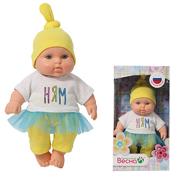 Кукла Карапуз НЯМ (20см) В4153 (Весна)