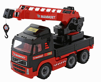 Автомобиль Volvo Mammoet Кран с повор.платформой (72,7х19,5х32см) в/сет 56979 (П