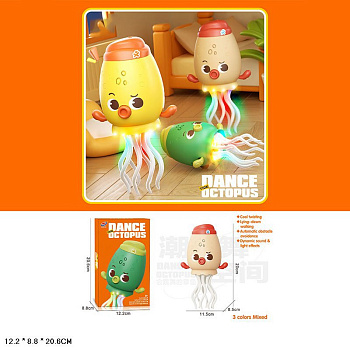 Осьминог WQ-143 свет/звук на батар в/к