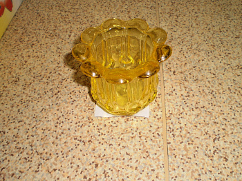 Посвечник 8см цветной E04633