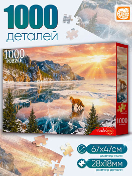 Пазлы (1000 эл)  ЗИМНИЙ БАЙКАЛ Х1000-5903
