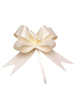 Бант-бабочка Классика (3см) бежевый БЛ-8088