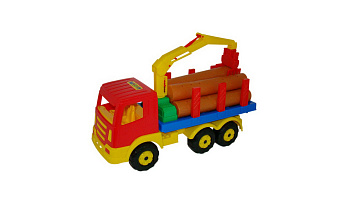 Автомобиль Престиж лесовоз (42х16,5х26,3см) в/сет 44198 (Полесье)