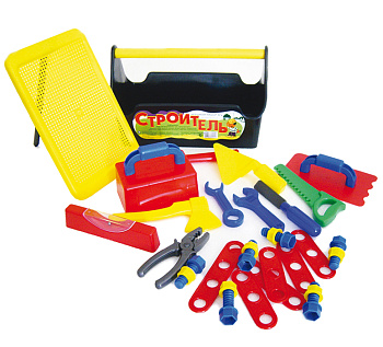 Игр.набор Строитель №4 (32пред) в/ящ У761 (Совтехстром)