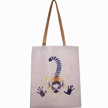 Сумка тканевая Лемур (42*34см) 101.13.1 (Malvina)