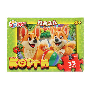 Макси-пазлы (35эл) Корги 4630395007757