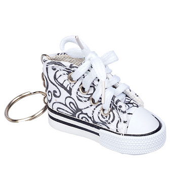 Bondibon Брелок-раскраска Кед (8x5x3,5см) без маркеров ВВ2307-1