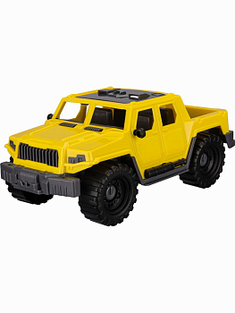 Джип Альфа Городской (без тента, желтый) И-8940