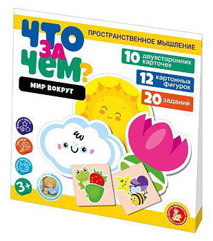 НПИ (карт) Учись играя Что за чем? Мир вокруг 04699 (Дес.Кор.)