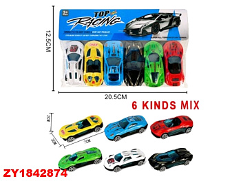 Набор авто 688-32 (6шт) в пакете