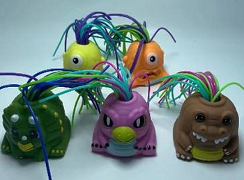 Игрушка- антистресс монстрик с волосами на голове M17181