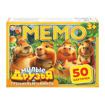 НПИ (50карт) Мемо Милые друзья 4630395036306 