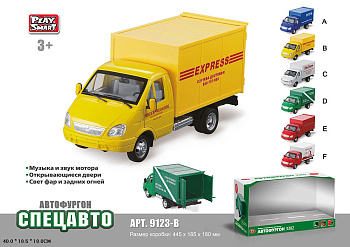 Модель грузовик 9123-B свет,звук в/к (RU)