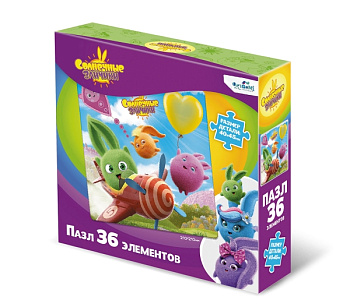 Пазлы (36эл) Солнечные зайчики Вид 3 06605 (Оригами)