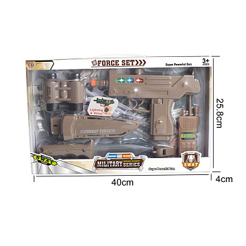 Набор военного CH830A-4 автомат,бинокль,нож в/к