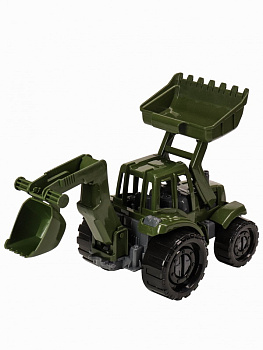 Трактор Иван Экскаватор - бульдозер Военный И-2386
