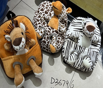 МС.Рюкзак с игрушкой 25*20см D36796