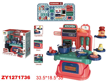 Игр набор "Кухня" мини 8056WB в/к