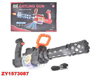 Игрушка Пулемет 3010-2 ручной, свет, звук в/к