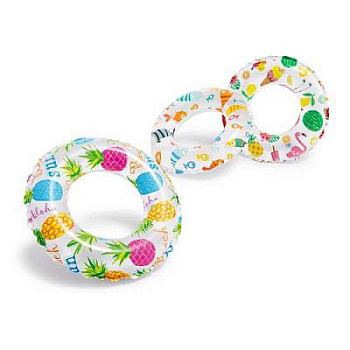 Круг 51см Цветные рыбки от 3-6лет 59230NP (Интекс)