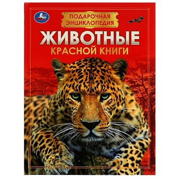 Энциклопедия Подарочная А4 Животные Красной книги 978-5-506-07674-2