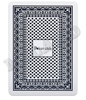 Карты игральные пласт. Покер (54шт) синяя рубашка ИН-9130