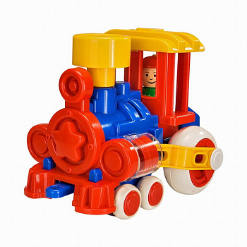 Паровозик Ромашка (Детский сад) С-117-Ф (Форма)