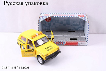 Модель авто 9078-E Такси в/к (RU)