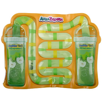 Антистресс переливайка Акватубики Кафешка Баббл Чай (яблочный) Т25800