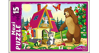 Макси-пазлы (15эл) Теремок ПМ-7132