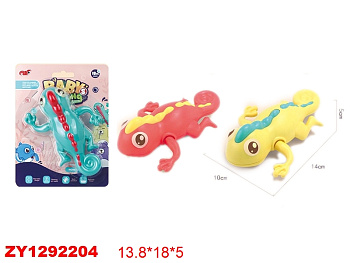 Водоплавающая ящерица DF602 на листе