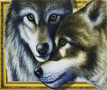 Алмазная мозаика (40х50см) с подрамником, полное заполнение 5D 0492 LT