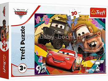 Trefl Пазл (30дет) Ускорение Тачки 18293