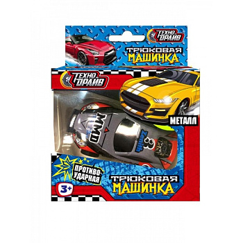 Машинка трюковая Технодрайв мет.в асс., в/к ST0140117K-8W-R