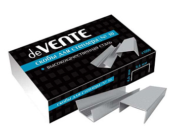 Скобы №10 deVENTE 1000шт. в к/к 4141305