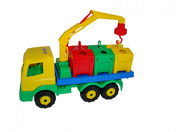 Автомобиль Престиж контейнеровоз (42х17х25см) в/сет 44181 (Полесье)